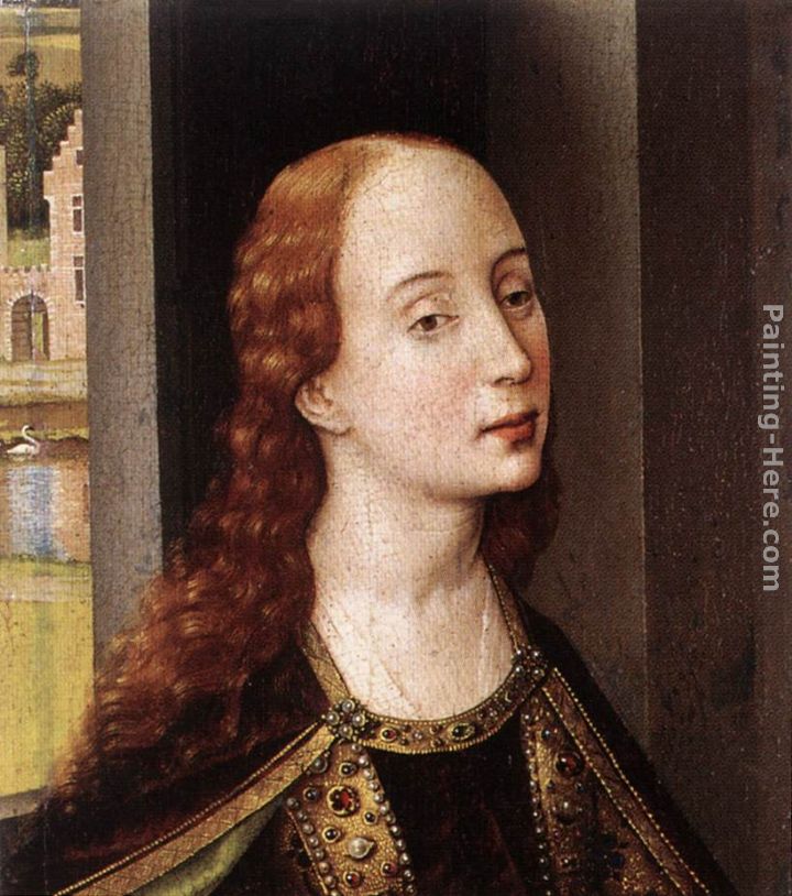 St Catherine painting - Rogier van der Weyden St Catherine art painting